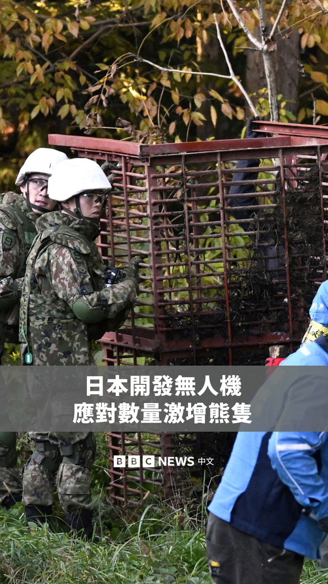 日本一家企业近日推出一款专门用于“驱熊”的狩猎型无人机,在熊踪频繁出没的果园上空巡逻。无人机会发出响亮的狗吠声,甚至能发射烟火,以吓阻靠近的熊只。 日本自今年4月以来,已有220人因熊袭击受伤,其中13人死亡,仅上个月就有7人丧生。目前正值熊在冬眠前积极觅食的高峰,与人类活动重叠风险亦随之上升。
