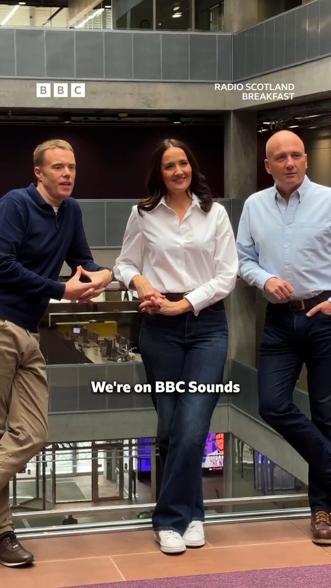 Your new breakfast show begins on Monday! Join Martin, Laura and Phil for the latest news, sport and big-name interviews. Listen to Radio Scotland Breakfast on BBC Sounds from Monday 24th November. #RadioScotlandBreakfast #MartinGeissler #LauraMaciver #PhilGoodlad