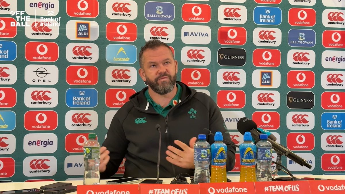 Don't think I've ever seen Andy Farrell as agitated answering a question This RWC cycle will hinge on getting the out-half decision right Saturday will be a fascinating chapter in that story