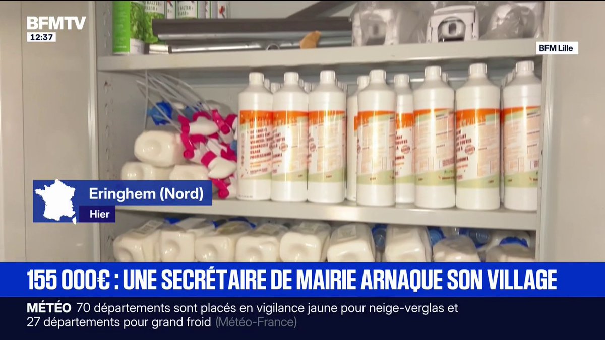 🚨ALERTE INFO Une secrétaire de mairie commande pour 155.000 euros de produits ménagers pour obtenir 13.000 euros de bons-cadeaux. Imaginez le jour où les médias s’intéresseront aux marchés publics relatifs aux ronds-points et à la voirie…