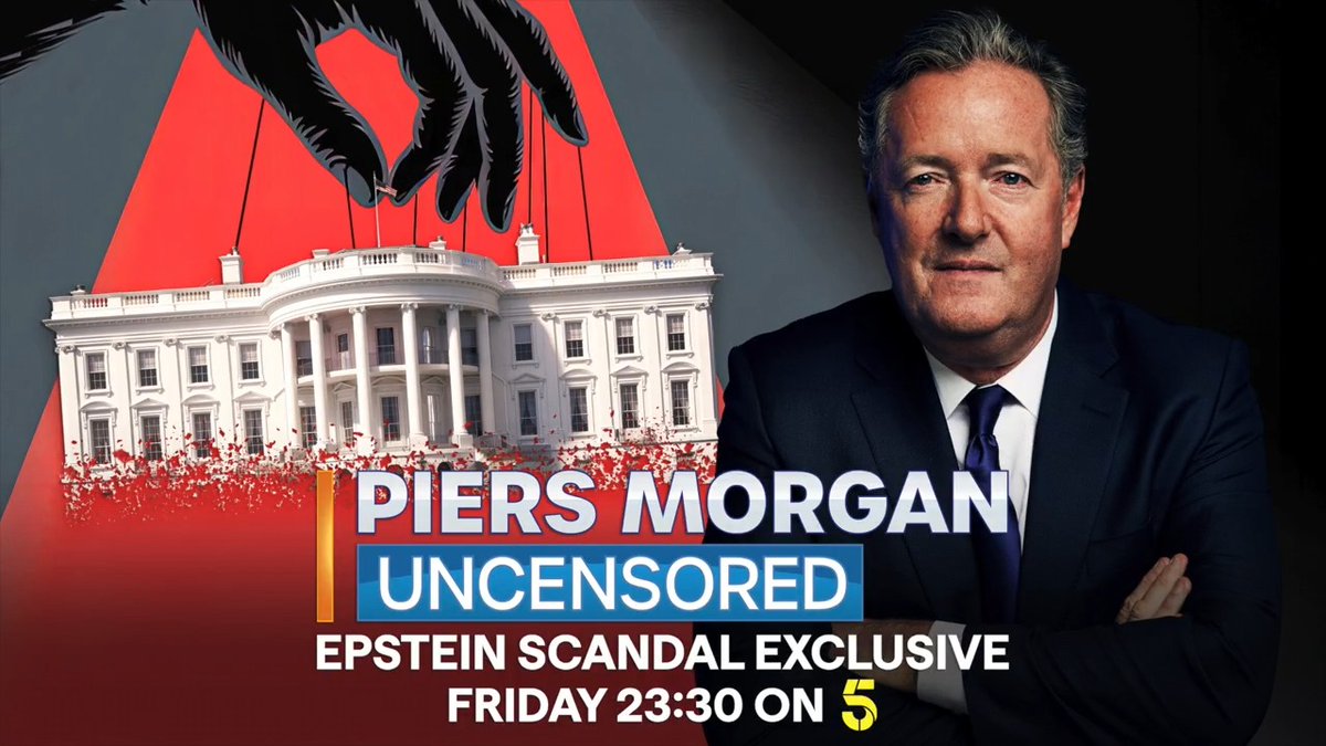 They brought down the former Prince Andrew - who will be next? Piers Morgan uncovers the Epstein Files, tonight on C5 at 11.30pm. 📺 Piers Morgan | Channel 5