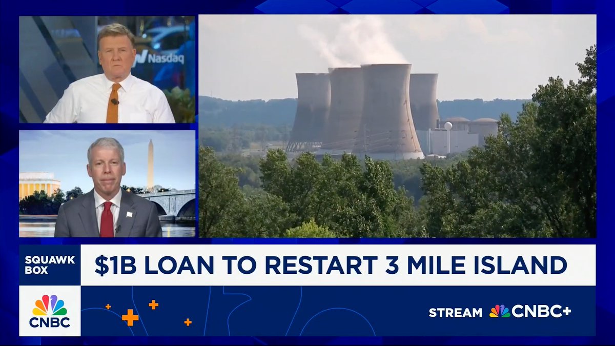 .Secretary Chris Wright on the U.S. Department of Energy efforts to restart a PA nuclear plant: "This is just one of the things the Trump Administration is doing to bring new power online for Americans."