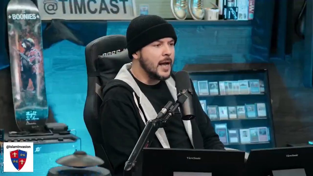 “I have no jokes about Islam…” Tim Pool challenged Adam Conover and offered 10K. But he seems scared for his life! They instilled collective fear and terror, to ensure that people ‘respect’ (fear) their peaceful religion.