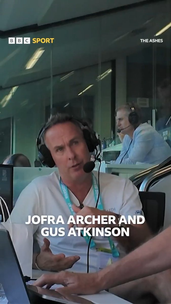 "As good as I've seen from an England team for a long time". Michael Vaughan was very impressed with England's pace-laden bowling attack.