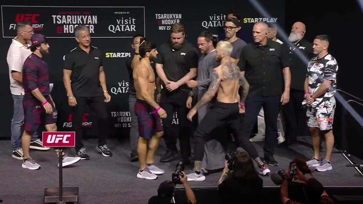ARMAN TSARUKYAN 🇦🇲 🆚 DAN HOOKER FACE-À-FACE TRÈS CHAUD 🔥🔥🔥