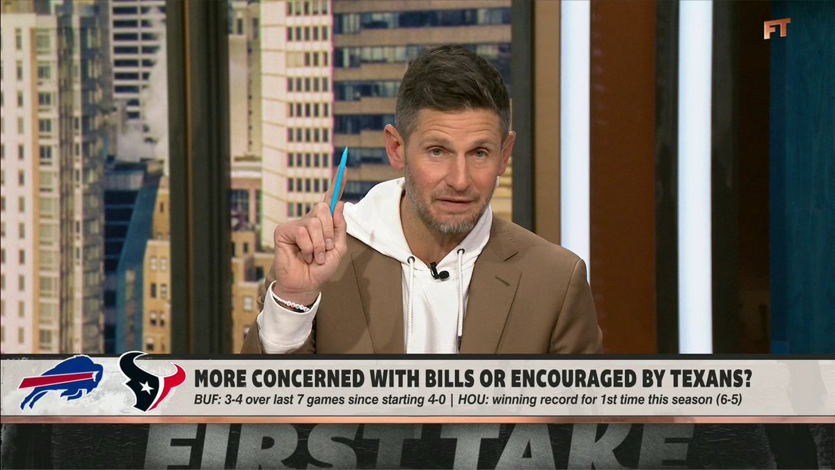 "They're the one team that nobody in the AFC wants in the playoffs." 👀 Dan Orlovsky on the Houston Texans