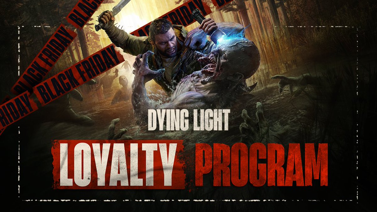 Remember to make the most of our up to 80% off discounts during the Black Friday sales! And to make things even better, we've introduced the Dying Light Loyalty Program. Anyone who owns Dying Light or Dying Light 2: Stay Human can now get an exclusive 25% OFF* Dying Light: The Beast to experience Kyle Crane's epic tale of revenge and uncover the secrets that lie beneath Castor Woods! *25% off is available on Steam, Epic Games Store, Xbox and Heybox