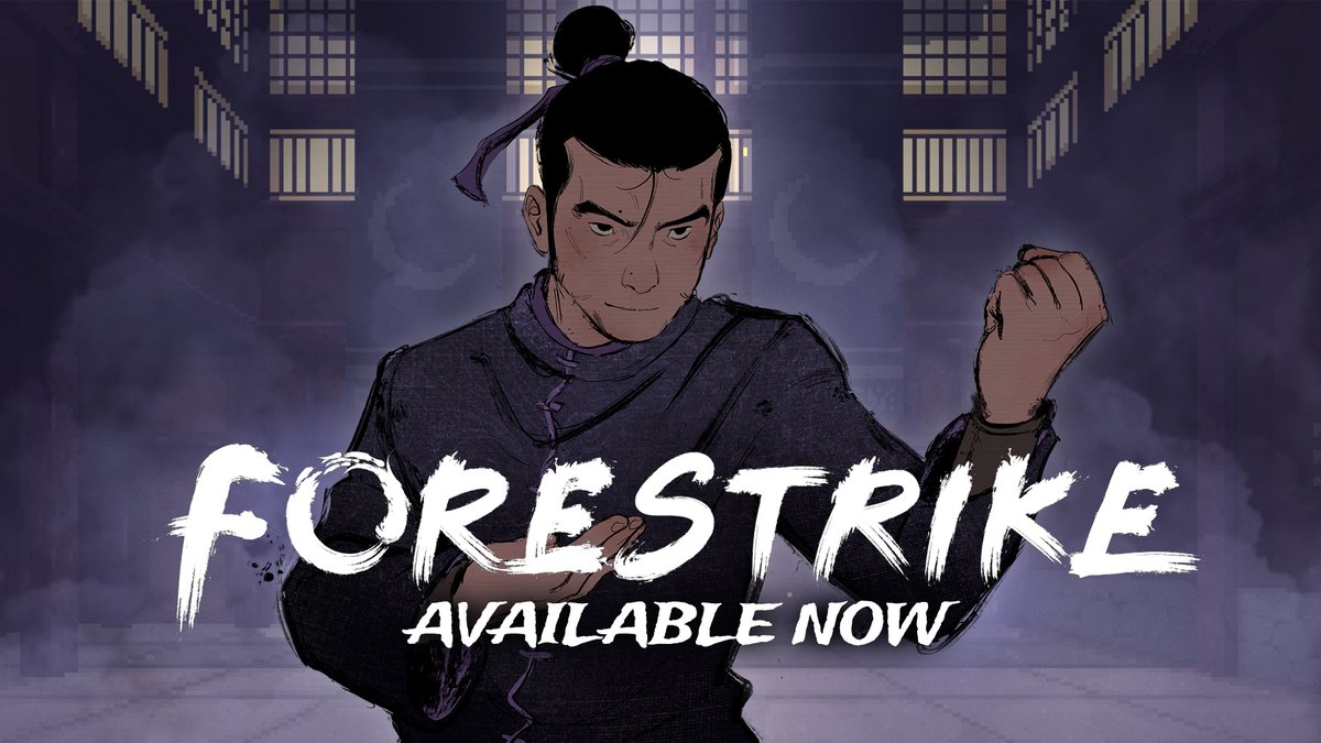 Forestrike is one of the most unique roguelites you've ever played. 🤛🏼 martial arts roguelite 🧘🏽 practice each encounter before committing to the fight 🥋 upgrade your moves and learn unique fighting styles 💸 just $10 on Steam, coming to Switch soon
