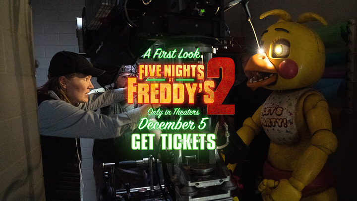 Taking it to a whole new level. Five Nights at Freddy’s 2 only in theaters December 5. Get tickets now: