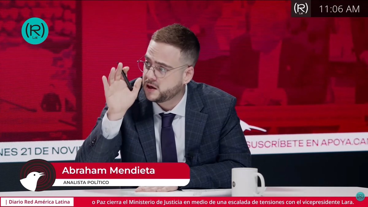 "¿Quieren jugar a las calles? vamos a las calles, somos un movimiento que viene de las calles y de la movilización social, el 6 de diciembre les vamos a enseñar lo que es una marcha popular y democrática" - Abraham Mendieta 📺 SINSONTE |