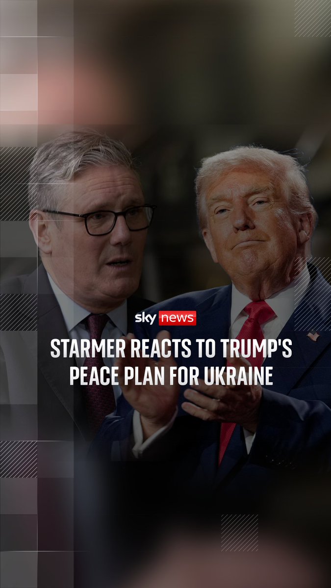 There is a lot of controversy surrounding the plan because it would require Ukraine to make a lot of concession particularly on territory. Speaking about the deal the prime minister said, 'We all just want a just and lasting peace. That's what the president of America wants.'