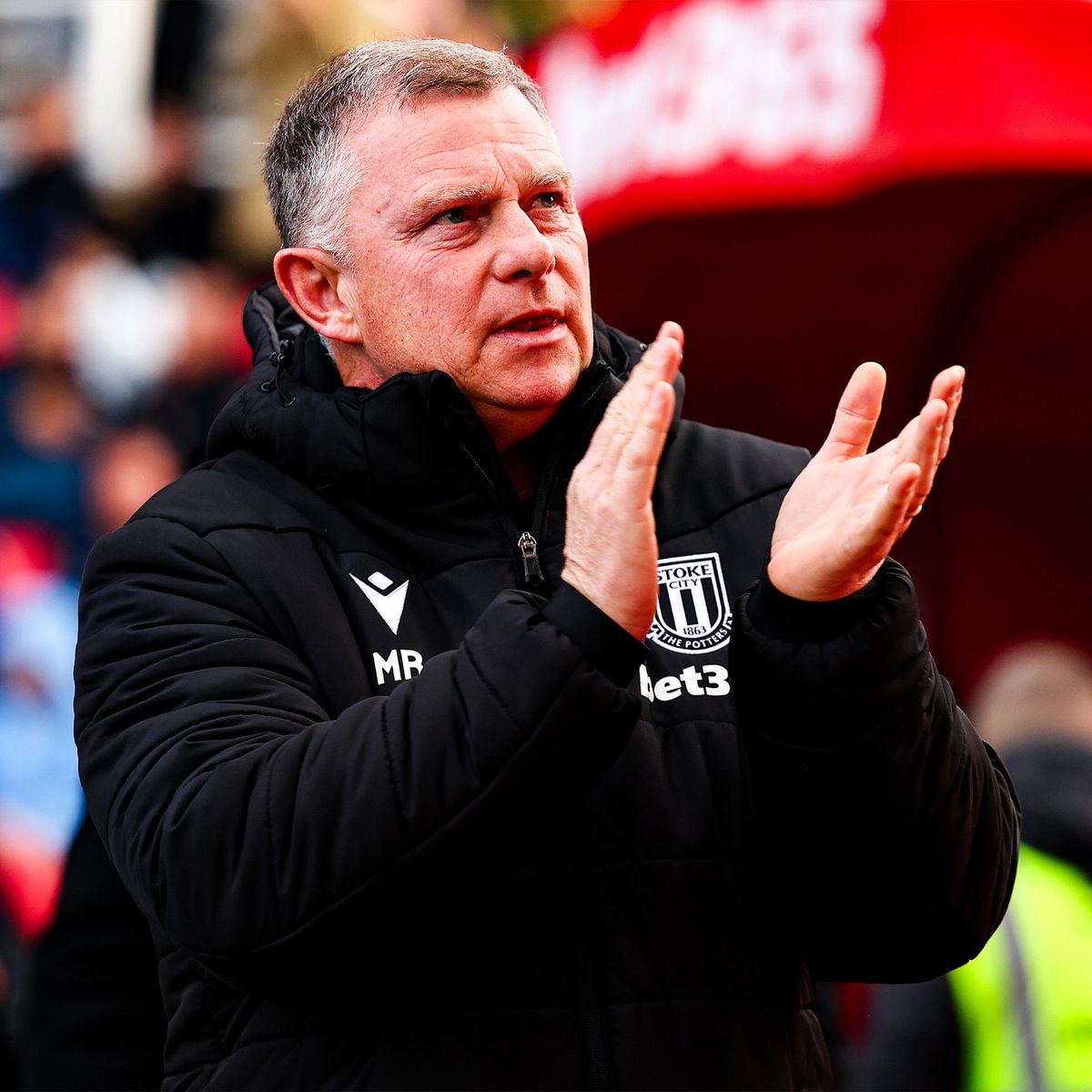 Incredible support, leading with love and total commitment to the Stoke City cause. Potters, this is your gaffer speaking 🗣️