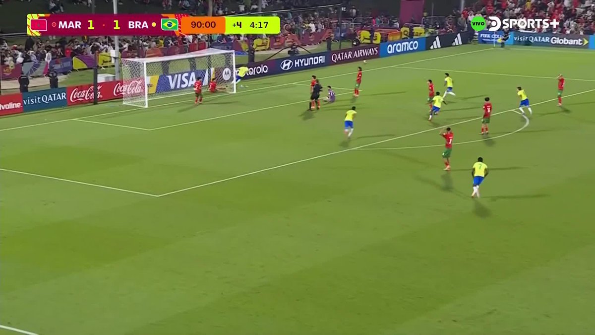 🤯🇧🇷🇲🇦 BRASIL SE METE EN SEMIFINALES DEL MUNDIAL SUB-17 CON UN GOL EN LA ¡ÚLTIMA JUGADA DEL PARTIDO! VS MARRUECOS.