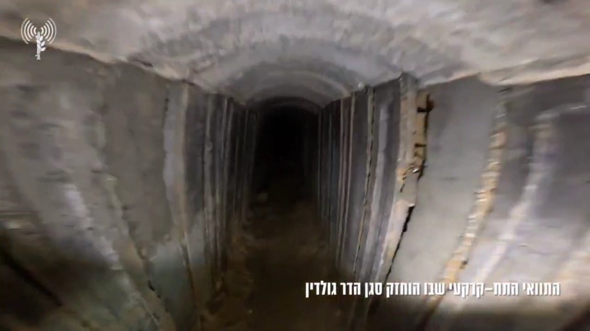 CLAUSTROPHOBIA WARNING: New tunnel footage is coming from Gaza. A massive network, over 7 kilometers long (4 miles), was discovered in the Gaza Strip, where the body of fallen soldier Hadar Goldin was held. Israel is constantly accused of prioritizing the lives of Israelis over Palestinians, but it was Hamas that spent millions of dollars and used child labor to build a complex network of tunnels to protect one dead Israeli man. Remember that.