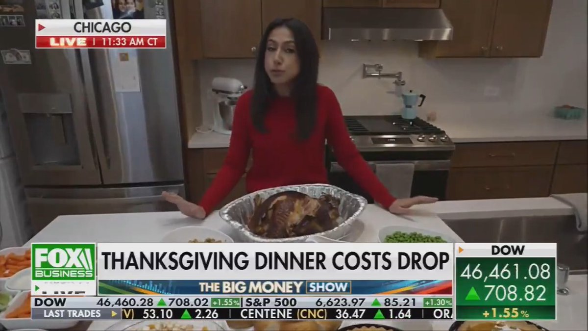 Fox: Remember, if you do want to do another protein like beef, the price is still up. It's about 5 times the price that it was last year. So just keep that in mind.