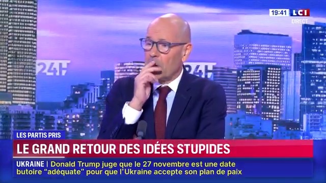 📢 : « Le retour des idées stupides », le parti pris #économique de Pascal Perri PERRI “Le retour du communisme et des idées folles, sur le plan économique.” #24hPujadas #LCI #ArcelorMittal #Industrie ⤵️