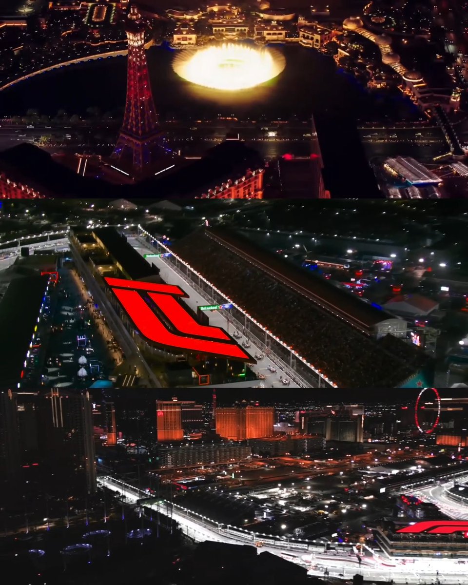 Dato curioso de #LasVegasGP. 👀 ✨ La carrera se corre en sábado por la noche para que salga en el horario estelar del domingo en Europa y Medio Oriente. Esto mueve TODO: prácticas y qualy casi a medianoche y pilotos cambiando su reloj biológico para manejar de noche. Solo en Las Vegas. 😮💨🔥