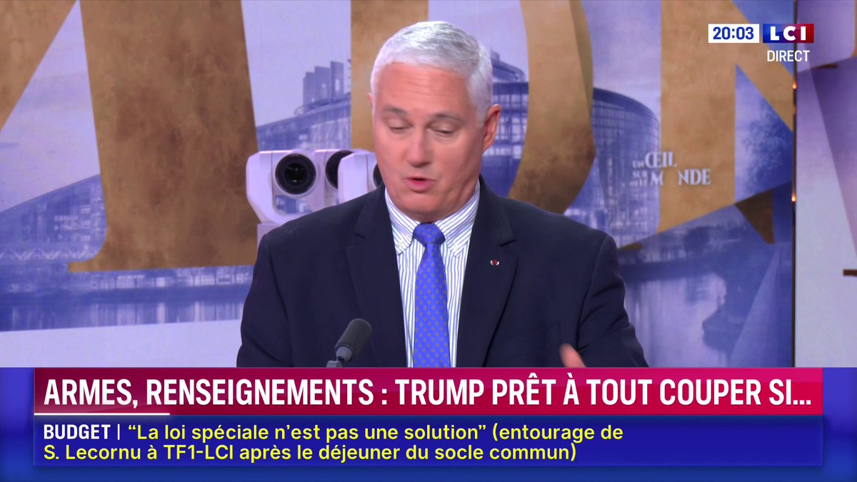 Armes, renseignements : Trump prêt à tout couper 🗣️ "En réalité, je ne suis pas sûr que la main de Trump soit si décisive que ça. D'autant plus que l'Ukraine dépend aujourd'hui de moins en moins de l'aide américaine" : La Punchline de Yakovleff