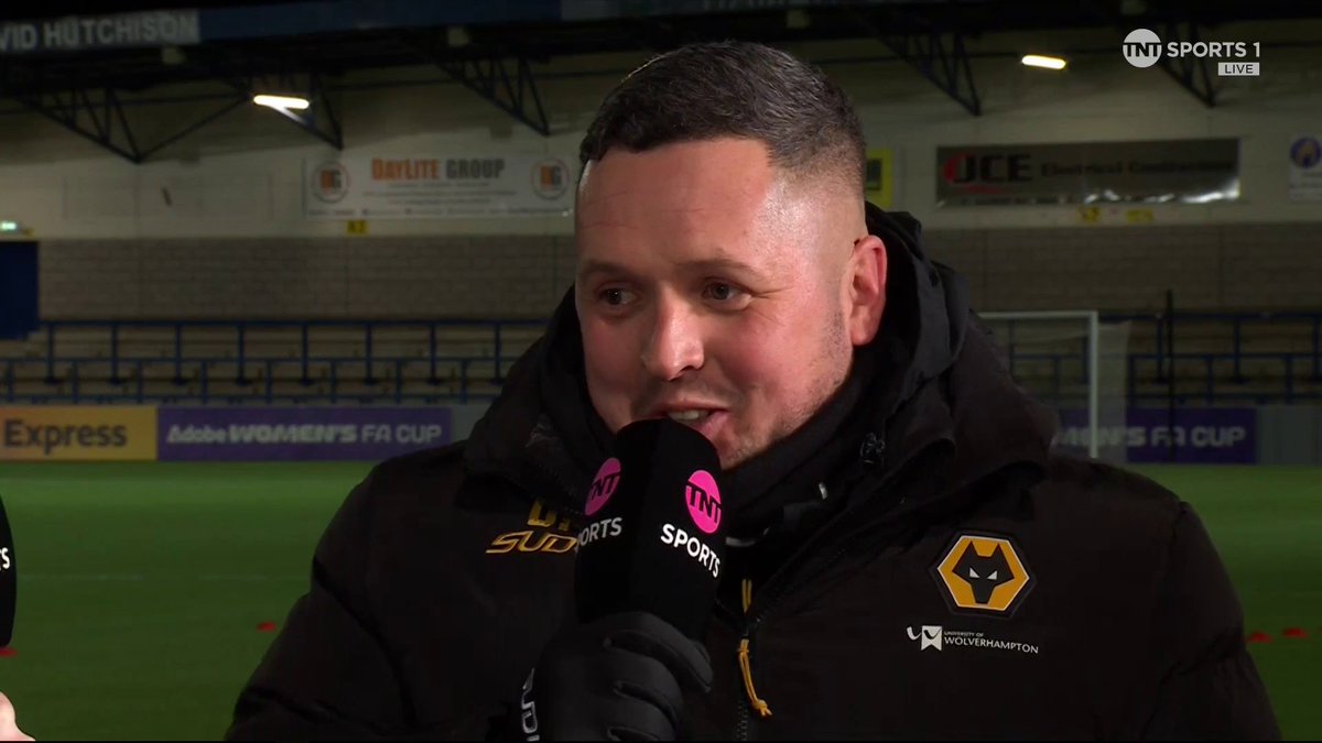 "They've really bought into what we're doing, hopefully we can keep moving forward" ✅ Wolves manager Dan McNamara speaks to the panel before his side's 3rd Round tie with Stoke. 🎙️ Jules Breach | 📺 TNT Sports & discovery+ UK