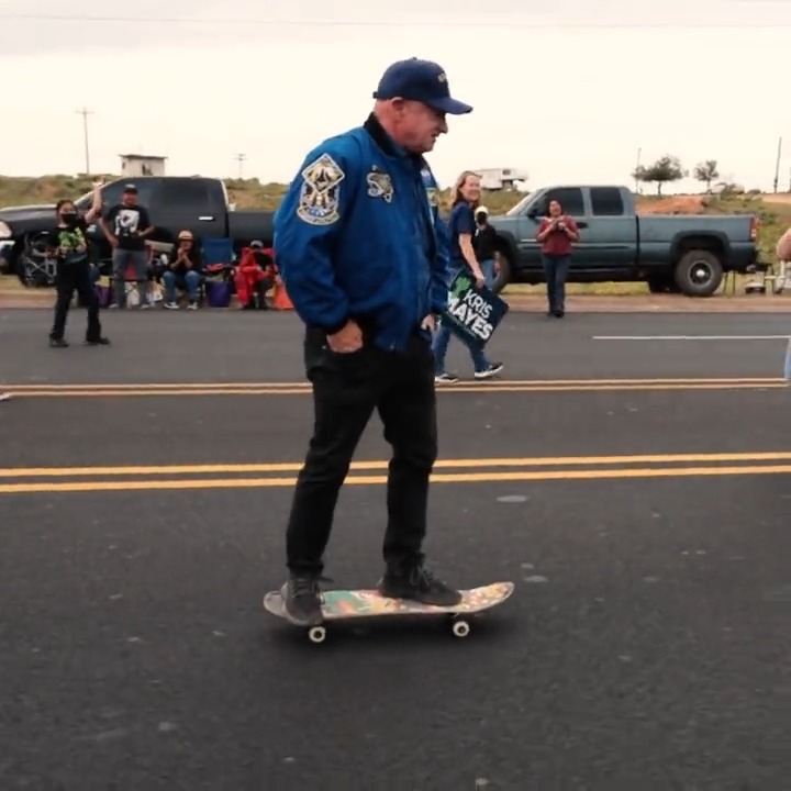 Just so we're clear: Captain Mark Kelly is STILL America's Coolest Senator 😎