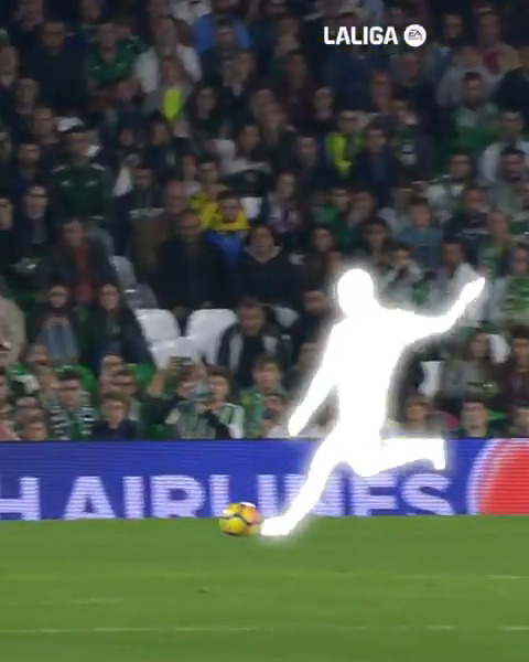¿Eres capaz de adivinar quién marcó este golazo? 🎯👤❔ #RealBetisGirona