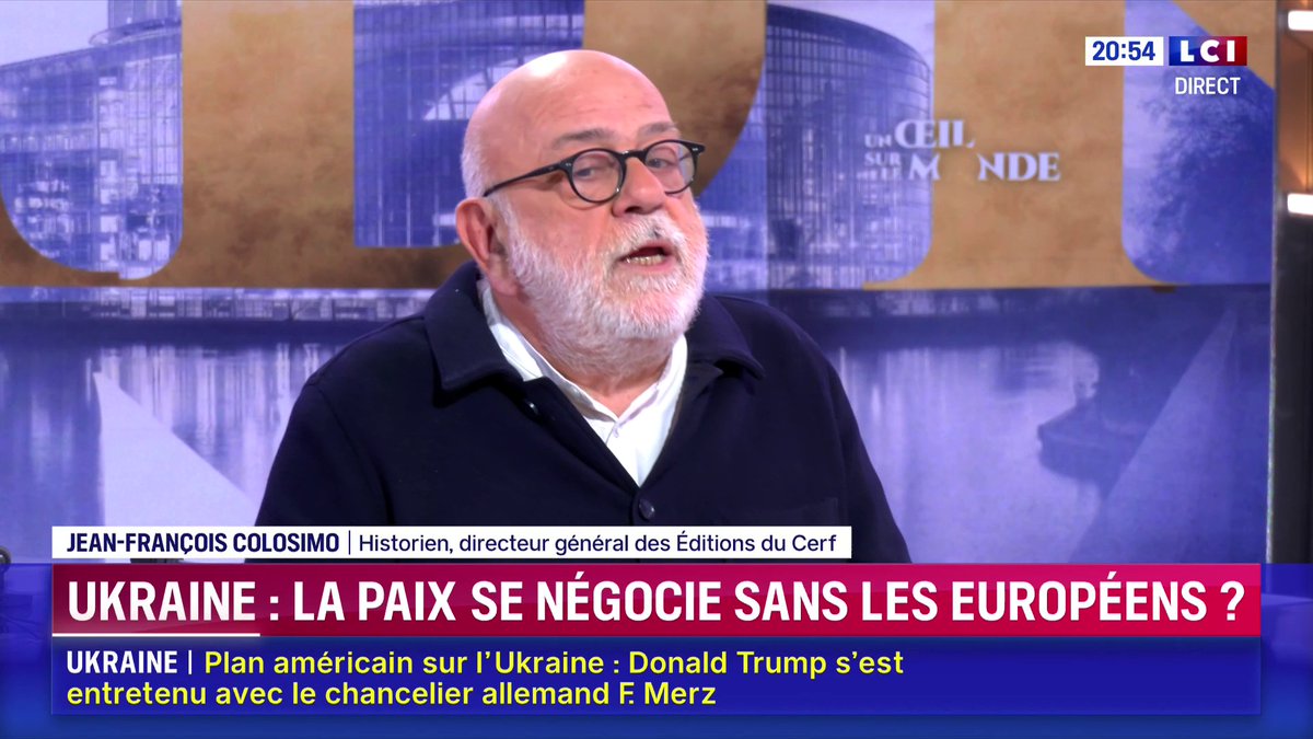 "Perdre ses enfants" : l'armée française prépare les esprits ? 🗣️ "Les nations qui gagnent les guerres sont celles qui puisent leur force dans la ferme conviction que la défense de leurs valeurs est plus puissante que tout" : Jean-François Colosimo, historien