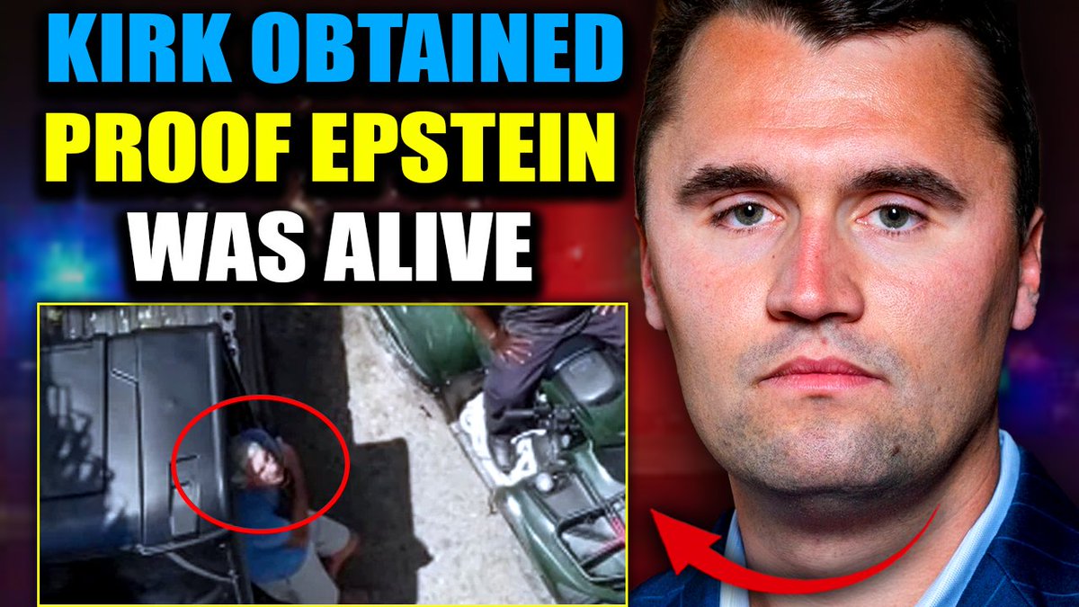 TPUSA Insider: Charlie Kirk Was About to Prove Epstein Is Alive and Living in Israel Charlie Kirk uncovered the one secret no American political figure was ever supposed to see: Jeffrey Epstein wasn't dead. Not even close. He was quietly exfiltrated from his Manhattan cell and flown to Israel under deep intelligence protection. And when Charlie found out? When he started asking the wrong questions, pushing into the wrong files, connecting the wrong dots... that's when the countdown began.