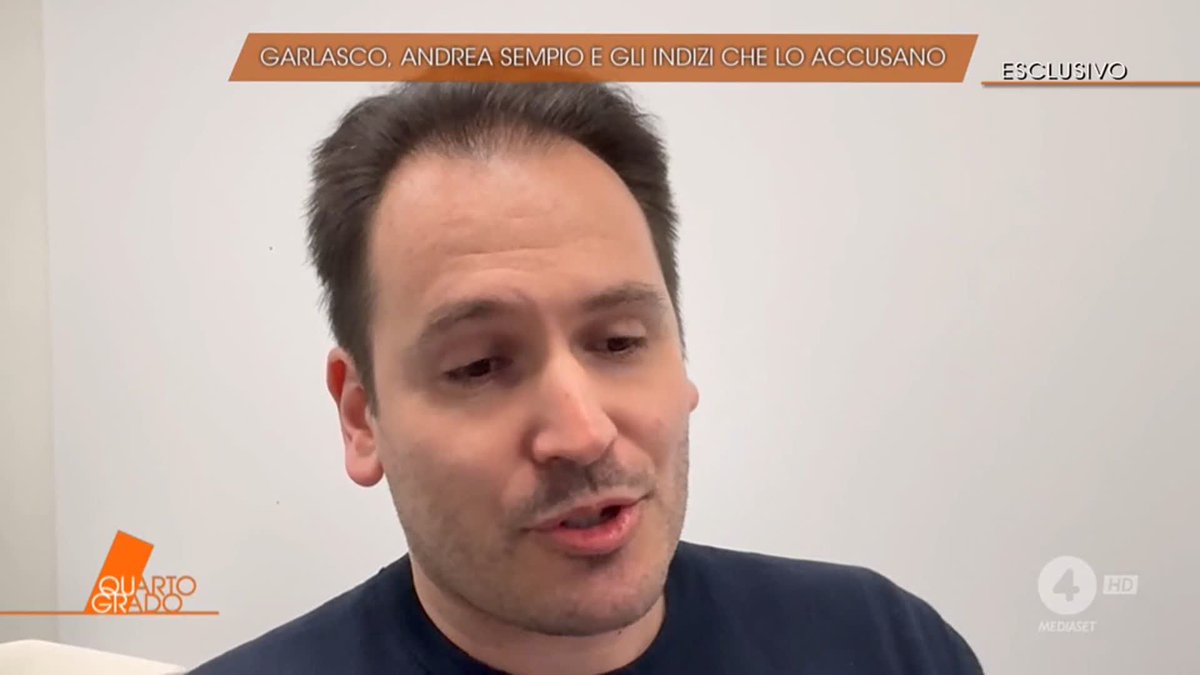 "Non si arriverà a poter dire che è esattamente il mio DNA" Ai microfoni di #Quartogrado Andrea Sempio risponde alle domande della nostra Anna Boiardi