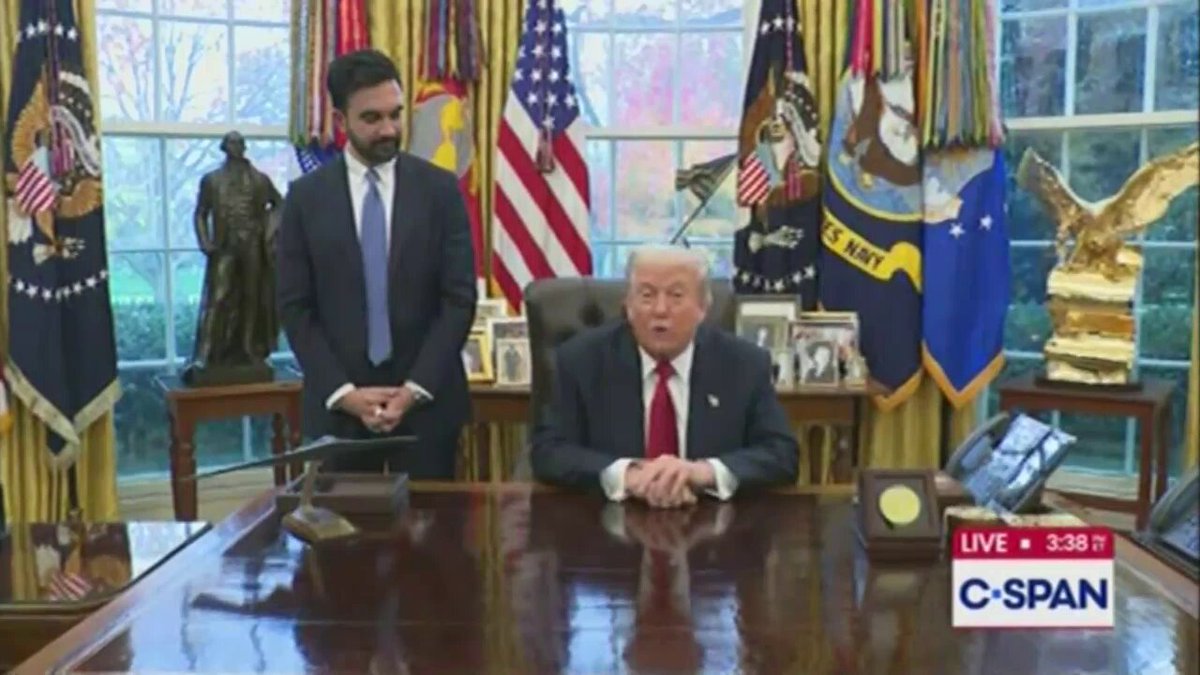 Trump: I think you're going to have hopefully a really great mayor. The better he does, the happier I am, I will say.