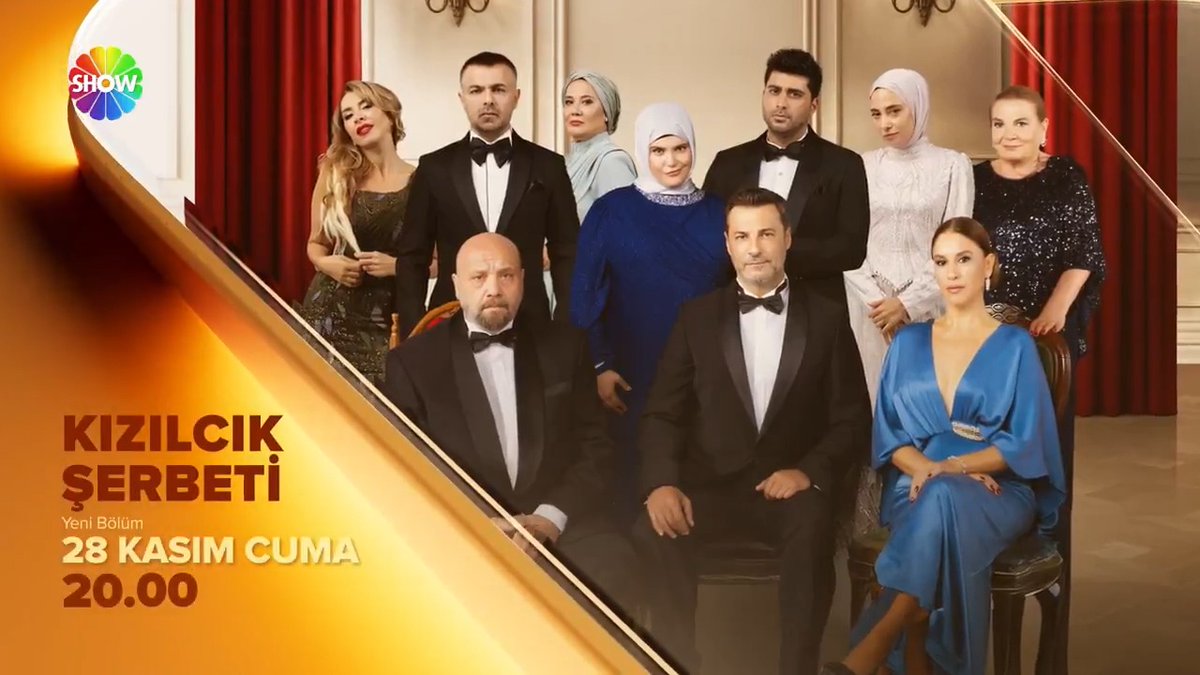 "Cenazesine gittiğim insanların yaşama ihtimalini öğrendim!" #KızılcıkŞerbeti yeni bölümüyle 28 Kasım Cuma 20.00’de @showtv’de. @goldyapim