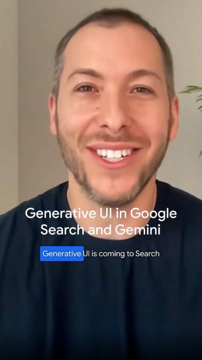 New generative UI experiences in the Google Gemini and AI Mode in Search use Gemini 3’s multimodal understanding capabilities to make entire user interfaces for you from scratch — dynamically delivering what you need in a visual and interactive way. Google Research software engineer Yaniv Leviathan shares more about the process of building generative UI (hint: so much fun that the team couldn't stop playing with it) and how he's been using it so far.