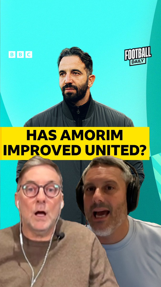 📈🥊 Darren Fletcher and Don Hutchison go head-to-head on whether Ruben Amorim has actually improved Manchester United #BBCFootball #MUFC #LFC