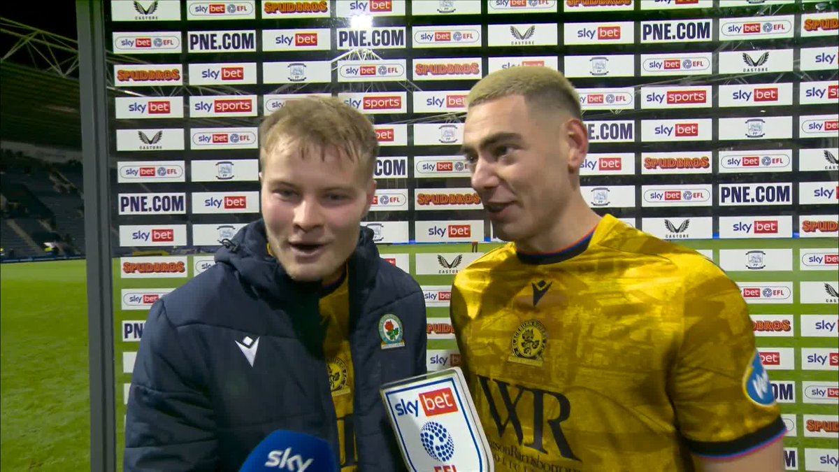 🗣️ "It's a really solid performance, straight from the training ground" Lewis Miller and Andri Gudjohnsen react to Rovers’ derby triumph over Preston!