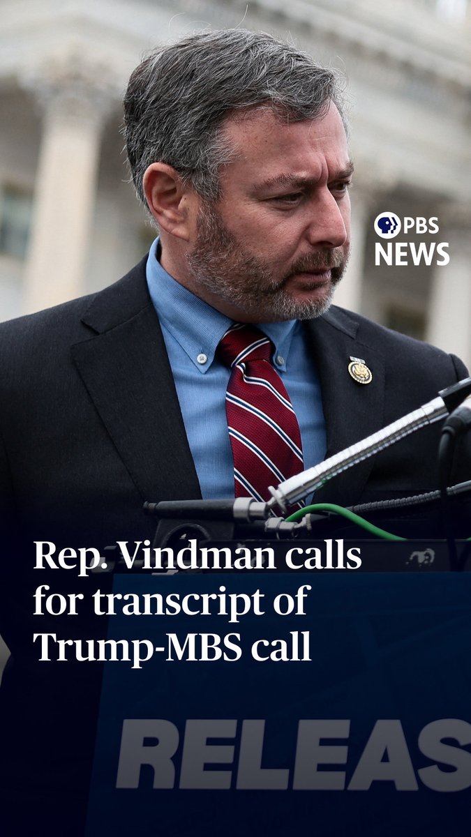 Rep. Eugene Vindman is calling on the Trump administration to release the transcript of a "concerning" 2019 phone call between President Donald Trump and Saudi Crown Prince Mohammad bin Salman after the killing of journalist Jamal Khashoggi. "The Khashoggi family and the American people deserve to know what was said on that call," Vindman said Friday at a news conference on Capitol Hill. Vindman said he reviewed the call while working as a legal adviser to the National Security Council during Trump's first term. "Out of all the calls with foreign leaders that I reviewed, two stood out as the most concerning," he said. "The first is well known, the call with [Ukrainian] President [Volodymyr] Zelenskyy that led to Trump's first impeachment. The second is a call between Mr. Trump and Mohammed bin Salman." On Thursday, Vindman, along with 37 other House Democrats, sent a letter to Trump demanding that he release the transcript. The move comes after Trump hosted the crown prince, who is the de facto leader of Saudi Arabia, at the White House earlier this week. During that visit, Trump dismissed the U.S. intelligence community’s finding that the crown prince approved the plan to kill Khashoggi in 2018. "Given President Trump's disturbing and counterfactual defense of Saudi Crown Prince Mohammed bin Salman this week, I felt compelled to speak up on behalf of the Khashoggi family and the country that I serve," Vindman said.