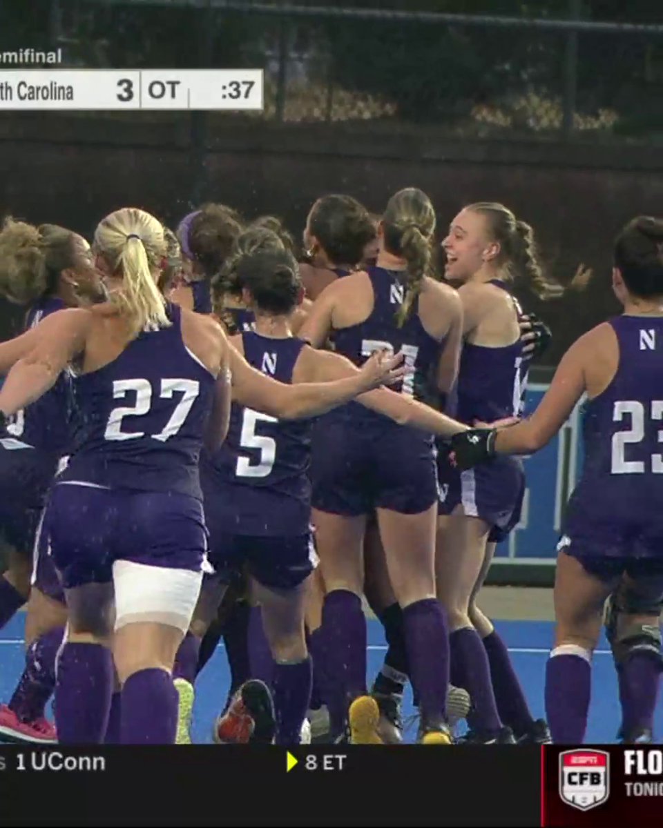 NORTHWESTERN WINS IN WILD ENDING 🔥 The Wildcats are heading back to the NCAA Championship‼️