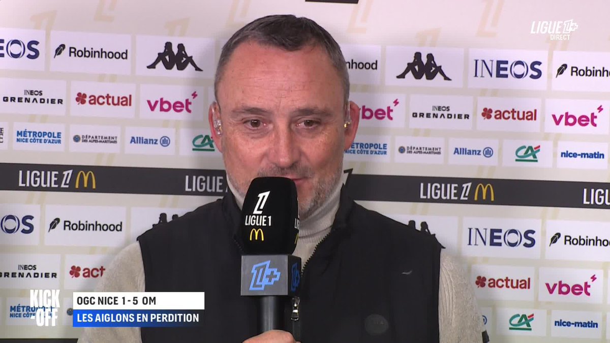 🎙️ Franck Haise analyse la gifle subie par son équipe ce soir : « On a donné beaucoup de buts ce soir. »