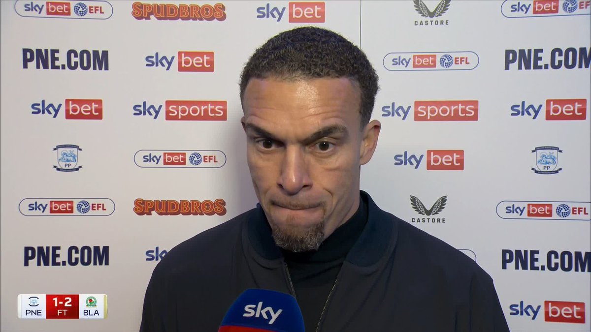 🗣️ "It's a great, great feeling" Valerien Ismael hails Blackburn fans for their energy in tonight’s derby against Preston 👏