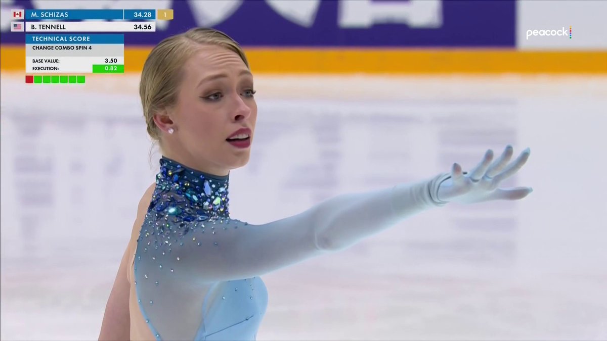 Bradie Tennell shines in a zero-deduction 63.92 short program at ISU Grand Prix Finlandia. ✨