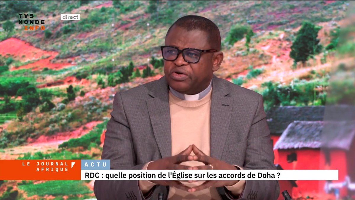 "Le Pacte social pour la paix en #RDC et la région des Grands Lacs", en discussion ce samedi, à Paris en France. Avec les représentants des Églises catholiques et protestantes de RDC. Donatien Nshole est le secrétaire général de la CENCO, il est notre invité