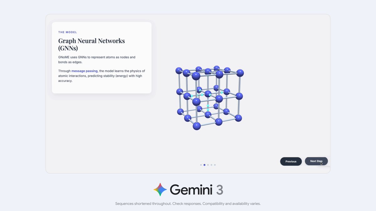 Gemini 3 use case: Explain a technical science topic through a coded visualization. See how Gemini 3 helps bring any idea to life →