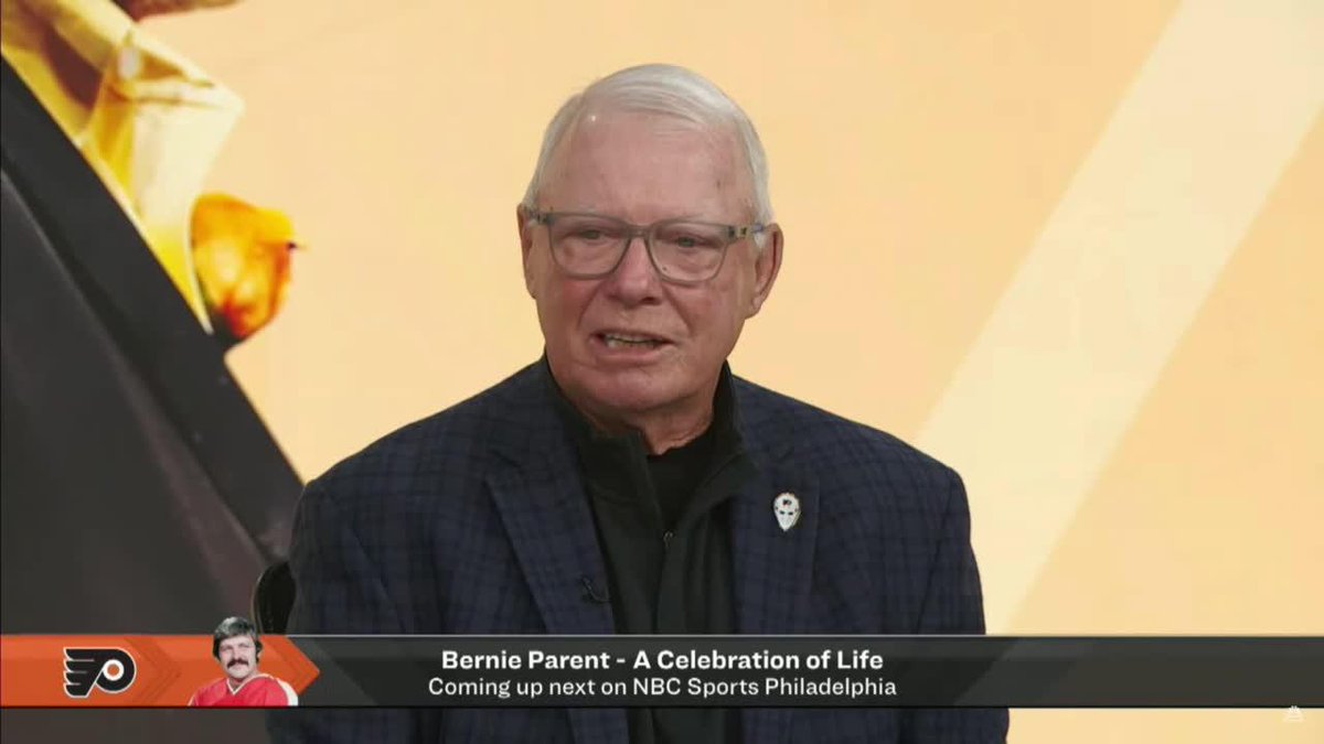 "His life was bigger than winning two Stanley Cups. He was just one of those types of people." -Bob Clarke on the lasting impact of Bernie Parent