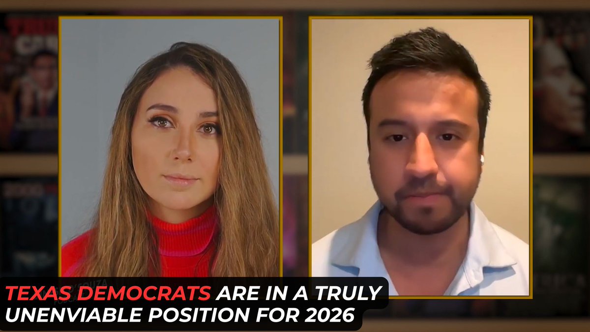 If this is the shortlist— Colin Allred or James Talarico—Texas Democrats are in a truly unenviable position for 2026. Tony Ortiz (Current Revolt) Danielle D'Souza Gill