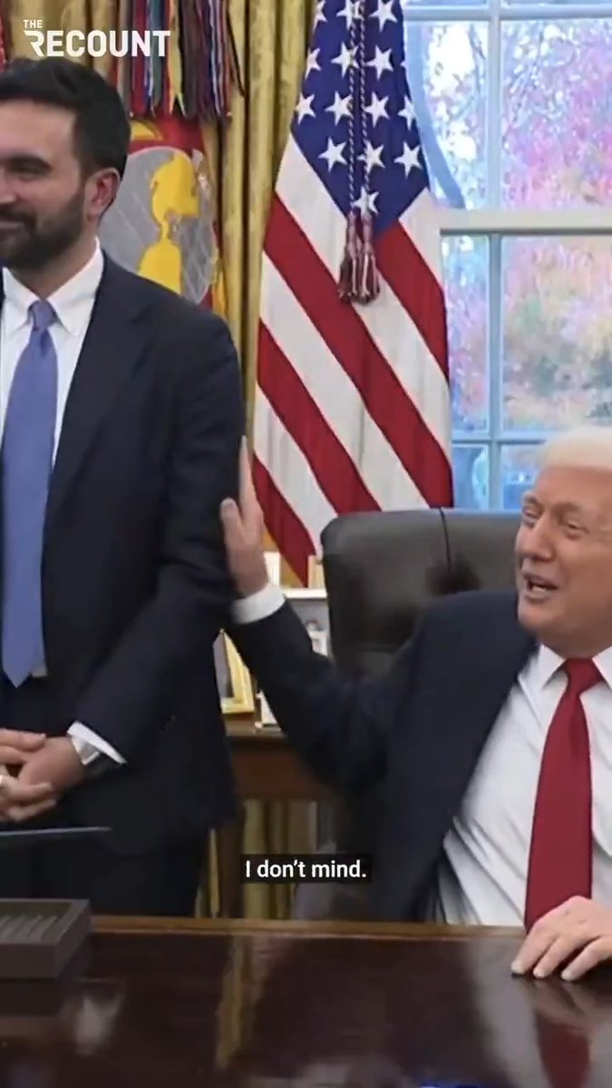 Communist? Nah, Trump was glazing Zohran Mamdani after his meeting with the mayor-elect of NYC