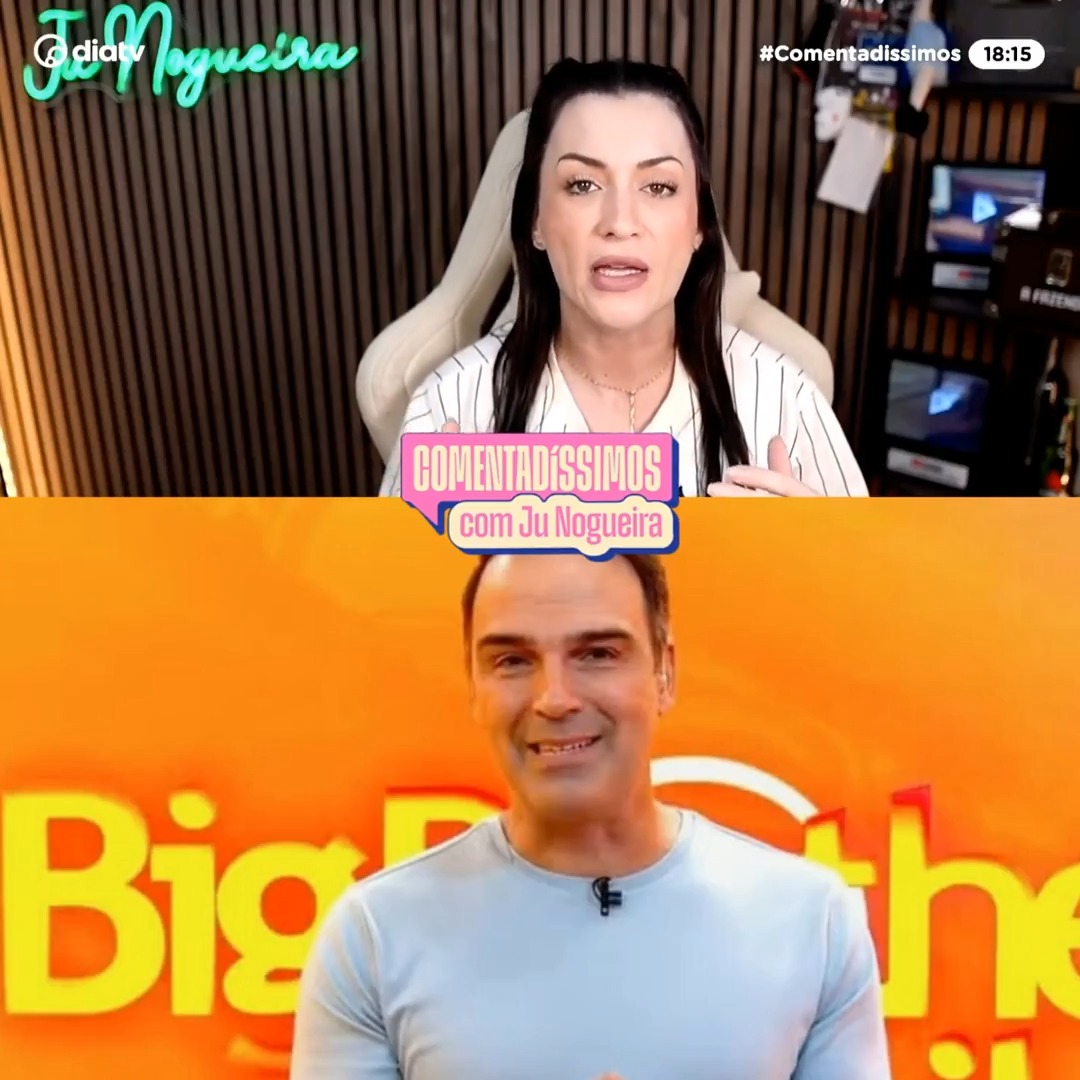 🔥 O BBB 26 já começou FLOPADO e é hora do Dourado aprender com o Carelli! 🔴 #Comentadíssimos com Ju Nogueira, de segunda a sexta, às 18h, no Já Contei e na DiaTV, no YouTube.