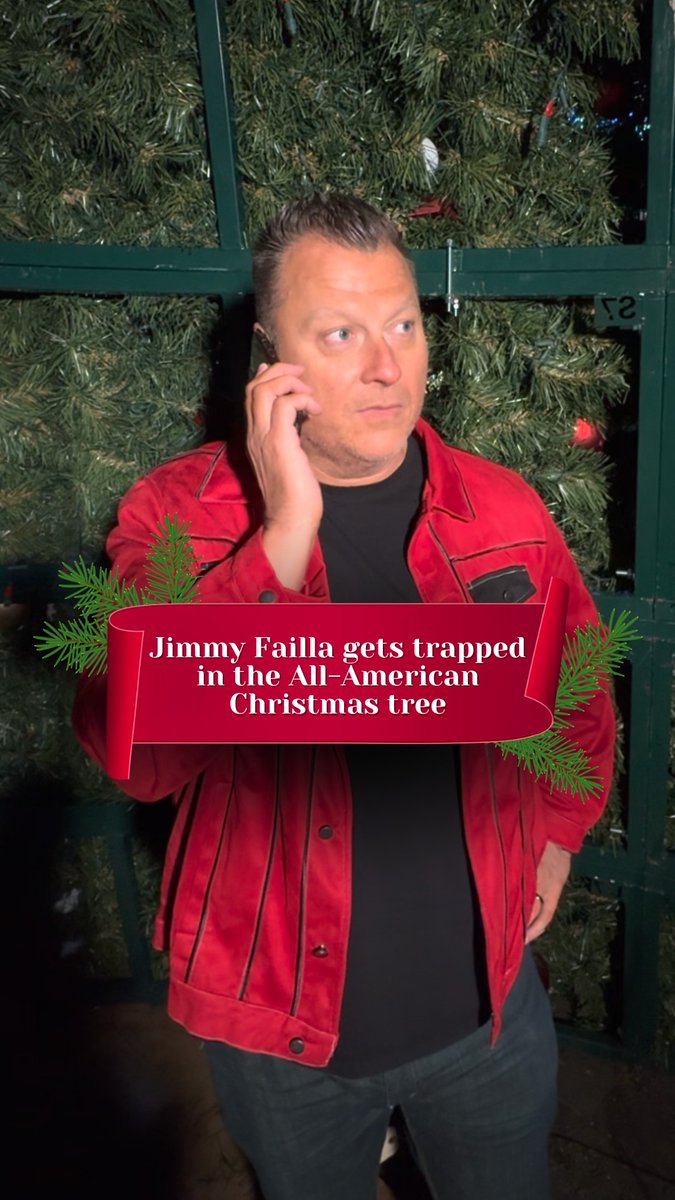 Legend has it Jimmy Failla is still in the All-American Christmas tree... ๐๐