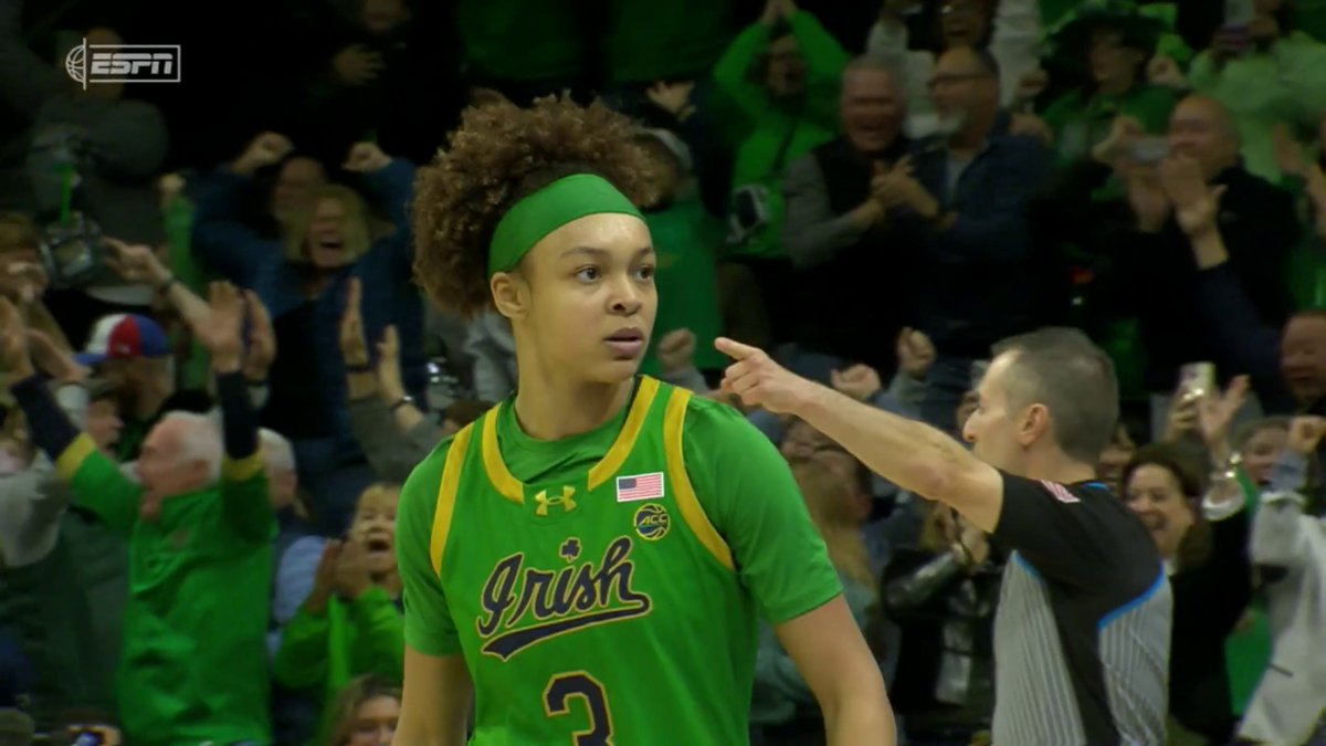 HANNAH HIDALGO GAME WINNER 🤯 NO. 24 NOTRE DAME TAKES DOWN NO. 11 USC AT HOME 🔥