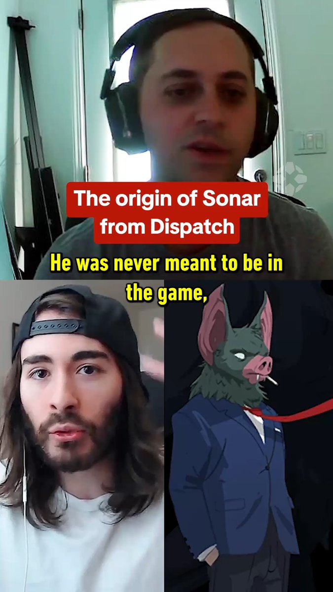 Dispatch Art Director Derek Stratton says Sonar (Charlie White) was originally a one-off gag and wasn't meant to be playable!