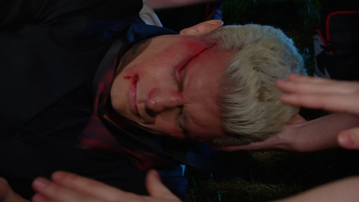"See you at WarGames, champ!" Drew is just adding insult to injury ๐ฎโ๐จ