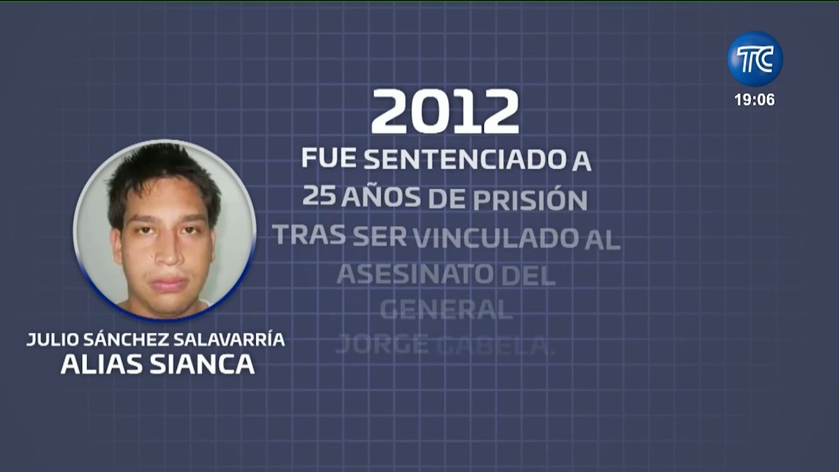 Alias “Sianca”, condenado por el caso Gabela y vinculado al asesinato de Fernando Villavicencio, sería el sucesor de “Pipo”. Su paradero se desconoce. Más noticias en