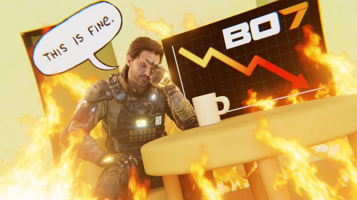 Black Ops 7 is the beginning of the end for Call of Duty. The sales, player count, and reviews are so low that CoD's 20 year FPS dominance has finally broken. The King has fallen and a new era begins for FPS gaming